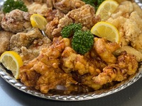 お盆期間限定！皆様でのお集まりに！　唐揚げオードブル6種盛り！
