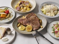 [GH COURSE] Our popular appetizer, pasta, main course of L-bone steak, and dessert included! Perfect for girls' nights or large groups!