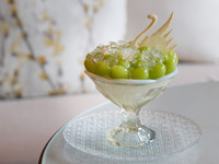 シャインマスカットパフェ スイーツセット (コーヒーまたは紅茶付き) 90分制