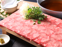 秋の鮮魚と牛タンつゆしゃぶコース　全7品