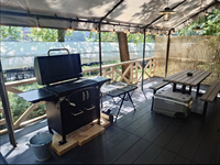 1팀 한정 프리미엄 서포트 플랜. 독립된 공간에서 여유롭게 바비큐를 즐기실 수 있으며, 번거로운 설치 등은 당점 스태프가 진행합니다. (반려동물 동반 불가) ◎ 종료 시간: 오후 4시까지.