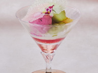 【オプションメニュー】  シャインマスカットのミルフィーユパフェ《ミニサイズ》