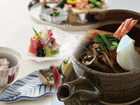 〈9/1~10/31〉〈前日までのWEB予約〉【ランチ&ディナー】季節の特別会席＋松茸土瓶蒸し