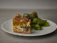 パルフェバンビ付きキッシュランチ〜キッシュ ロレーヌ〜【 ¥4,150円(税別) 】