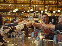 【11月 平日限定】メインのプライムリブ120gを含む 料理全5品＋乾杯シャンパン＋飲み放題付き