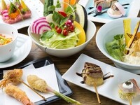 贅沢　串揚げランチコース※11月1日から