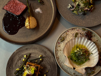 【全8皿10品-SPRING TASTING COURSE】贅沢フルコース!!お祝いプレートもご用意可能！