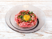 Popular Homemade Yukhoe and Premium Aged-Beef Lunch Course