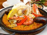 ランチパエリャコース《平日限定乾杯ドリンク付き♪》