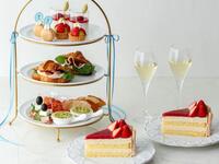 【乾杯ドリンク付】★RITUEL CAFE アフタヌーンティー Afternoon tea"RITUEL CAFE"+カフェフリー+大人気「ミルフィーユ」選択可プラン！