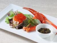 Hokkaido Seafood Ring  terrine with Three Kinds of Kombu Sauce