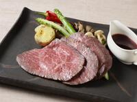 Roast Tokachi Poroshiri Wagyu with haskap (blue honeysuckle) fond‑de‑veau sauce