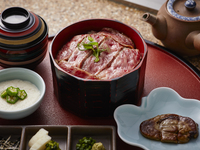 平日限定　極みの粋品　和牛とフォアグラのひつまぶし