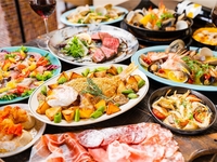 【秋プラチナコース】赤城牛のビステッカや広島県産牡蠣のクリームなど豪華食材全12品！　約50種飲み放題付き　8,000円