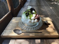 Matcha shaved ice