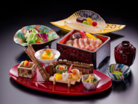 Saizen — Kinka Pork Mesh-Grilled Rice Box ¥2,860