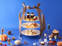 【Grand Harvest Afternoon Tea】カフェおかわり自由！シーズナルドリンク付き