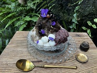 Hojicha shaved ice