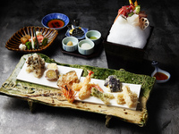 [Regular Price (Dinner)] Sashimi & Tempura Set 15,180 yen