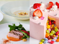 3名様グループ専用《サプライズケーキでお祝い》＊グラススパークリングワイン付き＊ランチコース全4品-SEASON-