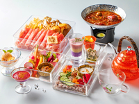 Beauty-Boost Crystal Jubako with Lamb Shabu and Seasonal Vegetables
