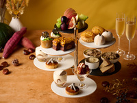 【シャンパンorクラフトジン付き】実りの秋のアフタヌーンティー〜芋栗かぼちゃ〜