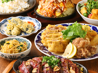 [Easy] The main dish is thick-cut skirt steak! A great value plan with 9 dishes for 4,000 yen (all-you-can-drink included)