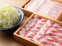予約限定豚しゃぶ喰コース