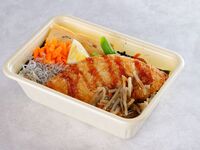 ★玄米/サーモンフライ海苔弁
