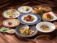 【秋のおすすめプラン】番餅1本サービス+ワンドリンク付き！【平日限定】秋のディナーコース〜〜四季折々の食材と共に〜〜　【4名様より】