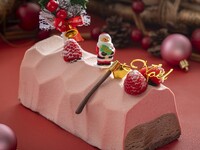 ブッシュドノエル フリュイルージュ(約17㎝×7㎝)