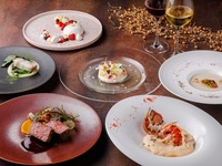 【Xmas2025】黒毛和牛フィレ肉のメインなど贅沢全7品コース