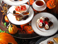 秋の恵みのアフタヌーンティー