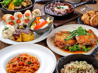 【昼宴会12時-14時】ローストビーフ＆チキングリルなど定番ランチ限定◎11品　3,500円（飲放込）