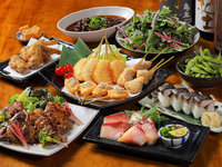 ☆イチオシいいとこコース＋【日本酒２ｈ飲み放題】　全10品