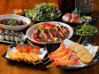 おもてなしコース＋【2.5ｈ飲み放題】 全11品