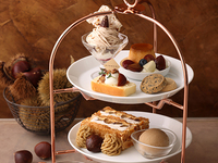 【11/1～12/19】平日14：00予約・数量限定！　季節のAfternoon Tea Set〜 マロン〜　※要予約　【画像はイメージです】  