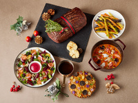 【Christmas Take out】Christmas Take Out Menu Roast Beef with Seafood Chowder(For 6-10persons)