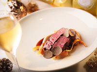 【Xmas ディナーコース】内個対面席（グラス ルイロデレール付き)