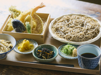 Lunch Set — Tempura Soba