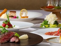 【ディナー】茨城ブランド牛「常陸牛 煌（きらめき）フィレステーキ」がメイン全6品コース＋ワインペアリング含むフリーフロー