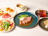 【THE STEAK】リブロースのテーキ・デザートなど全５品