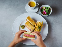 【平日】京の肉 牛フィレサンド トリュフ風味のポンムフリット