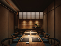 Dinner — À la carte (private room seating)