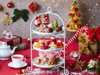 【5800】苺尽くしのクリスマスフェスティブアフタヌーンティー～2時間カフェフリー（12/20～25)