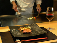 【期間限定】秋の味覚鉄板焼き ディナーコース《スパークリングワイン付き》