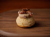 Praline Pecans Choux Cream 