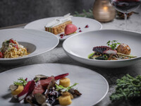 【Christmas Menu Six Courses】 with 3 glasses of Wine Paring