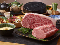 【ランチコース】松阪牛「1%の奇跡」あみ焼と柿安牛すき焼コース