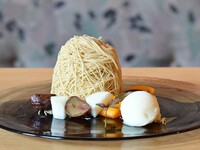 【月/金曜日】やまえ栗のモンブランデセール